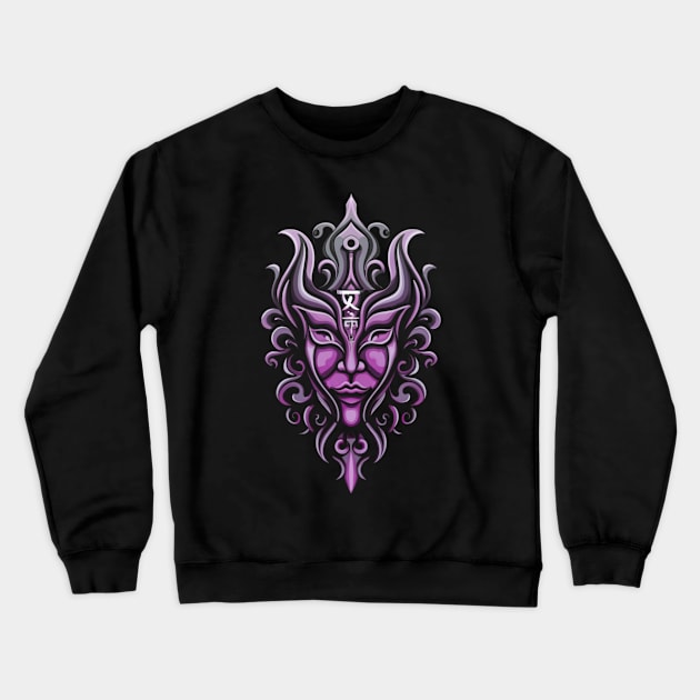 Ragna mask Crewneck Sweatshirt by Ridzdesign